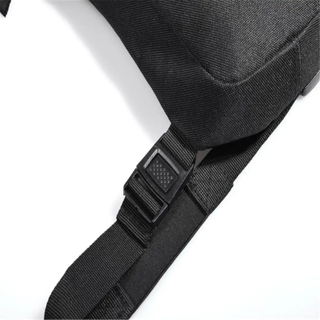 Motorcycle Fanny Pack Racing Drop Leg Bag - Waterproof Outdoor Sport Cycling Hiking Travel Waist Pack Phone Pouch Black