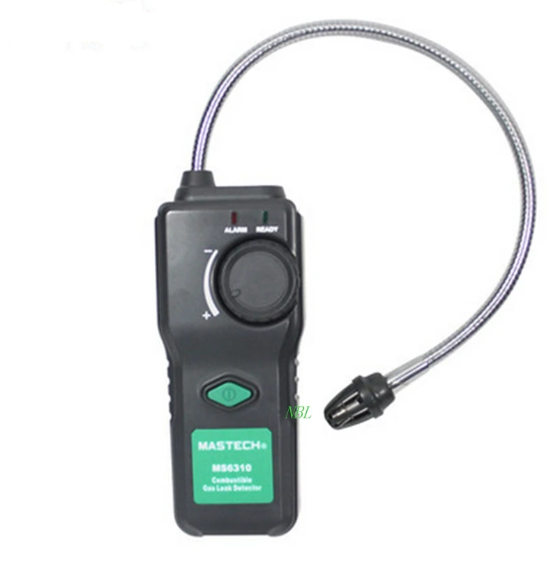 

100% Original Brand MASTECH Portable Combustible Flammable Gas Detector Natural Gas Leak Propane Analyzer & Sound Light Alarm