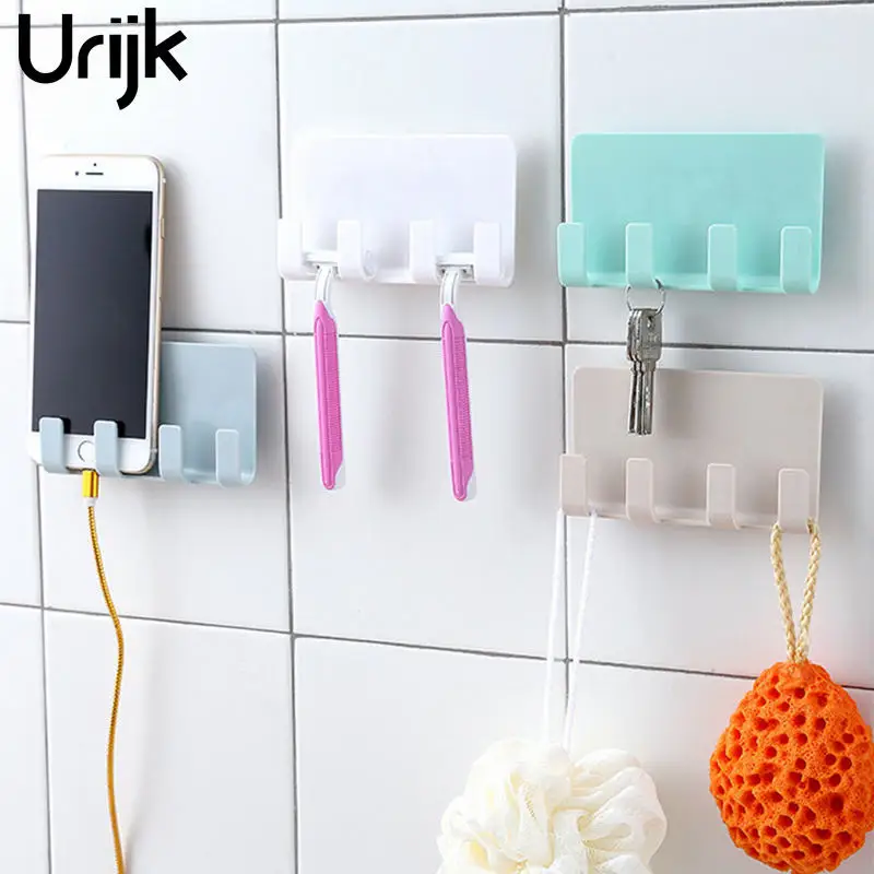 Urijk Phone Wall Hanger Charging Holder Hanging Stand Hangers Hook Rack