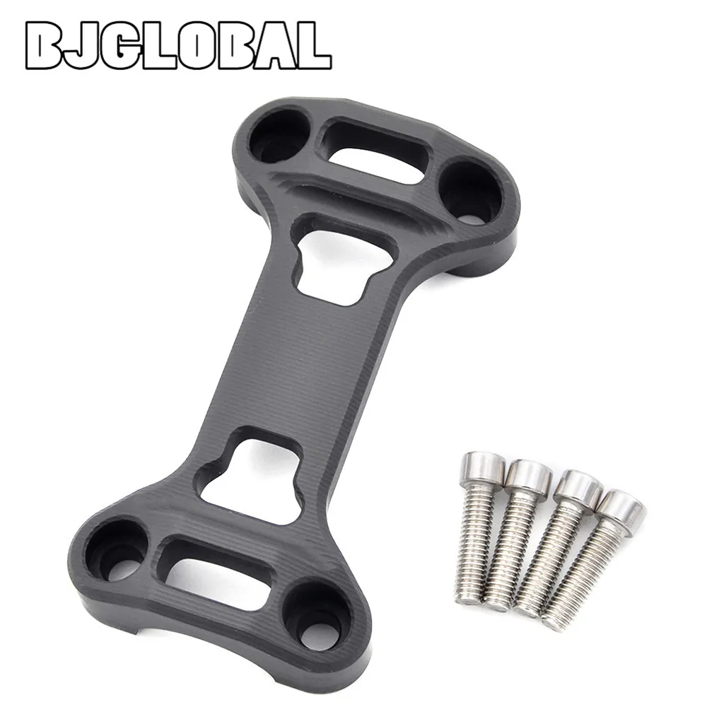 BJGLOBAL Мотоцикл CNC руль стояки верхняя крышка Зажим поддержка для BMW R1200GS LC 2013 2016 ADV