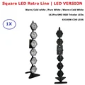 새로운 디자인 6x100 w 따뜻한 화이트/콜드 화이트 led 픽셀 조명 dmx 레트로 플래시 조명 162 pcs rgb 색상 smd led 무료 배송