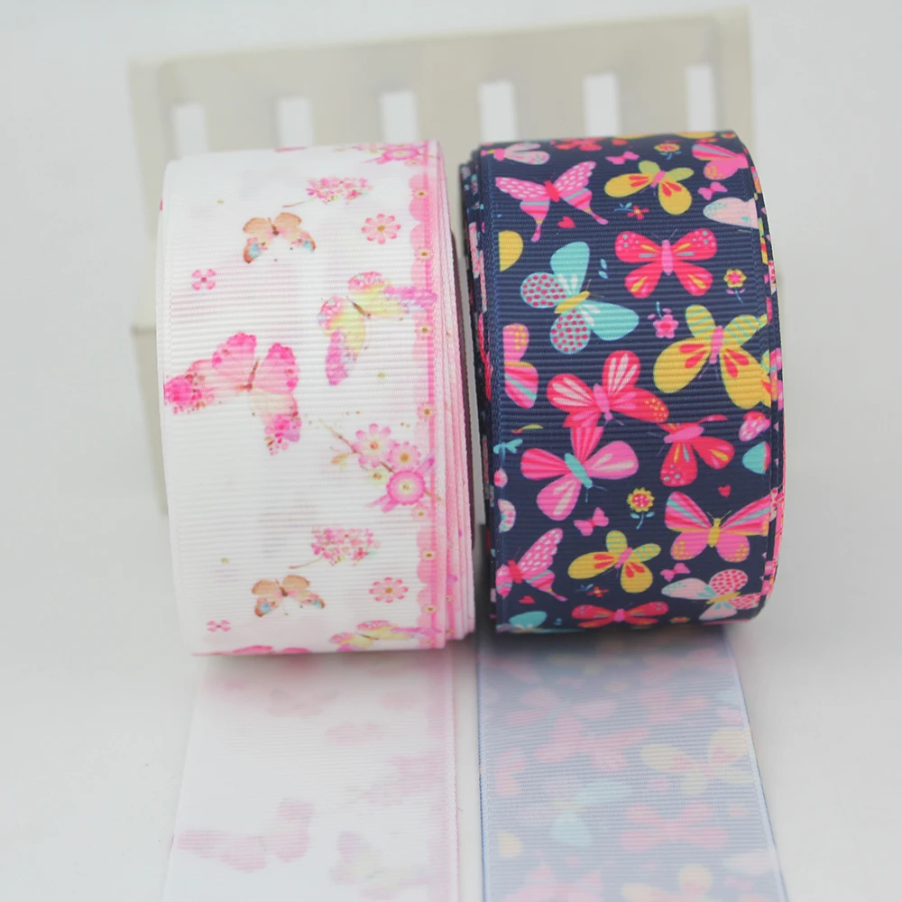 butterfly set grosgrain ribbon (4)