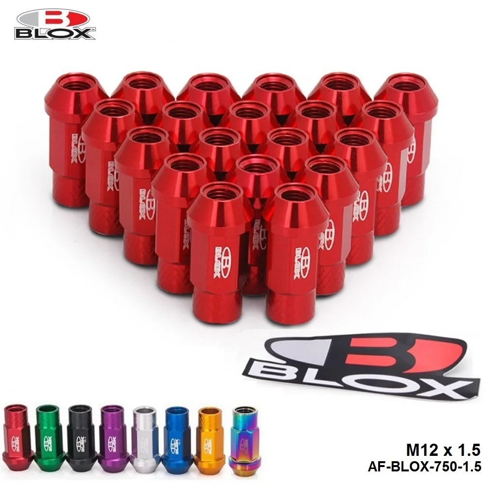 

BLOX Racing Forged 7075 Aluminum Lug Nuts P 1.5 L:50mm (20Pcs/Set) AF-BLOX-750-1.5