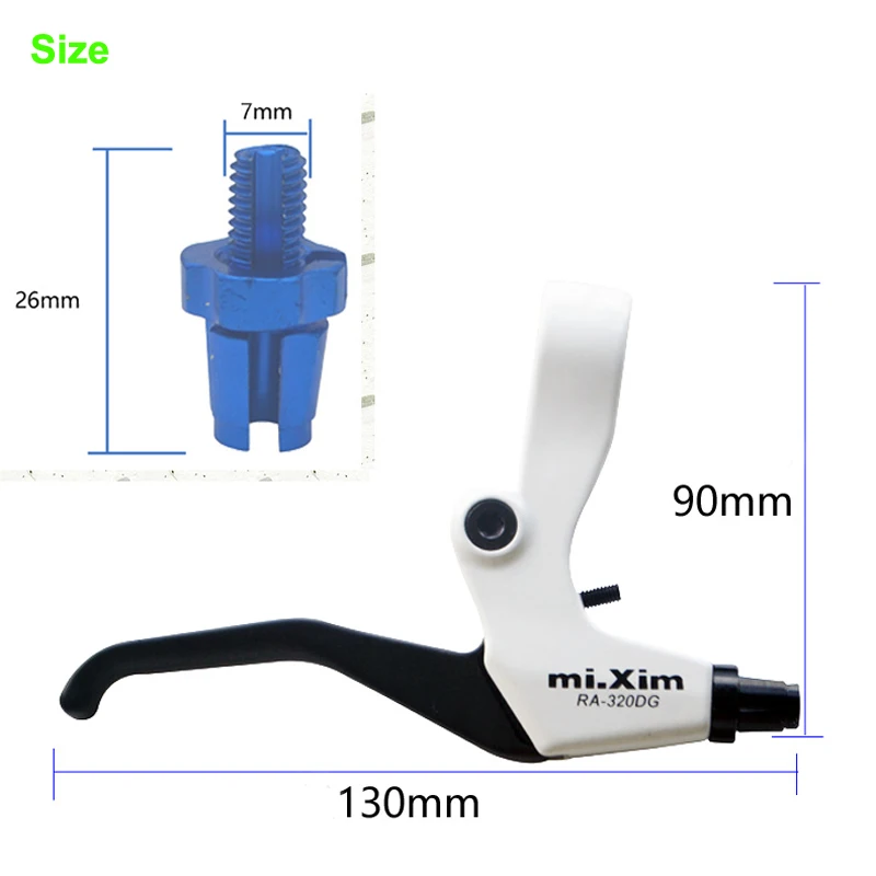 RA-320DG рычаг тормоза для велосипеда, рычаг тормоза для езды на велосипеде, v-образный тормозной диск, рычаг тормоза для горного велосипеда, рукоятка тормоза