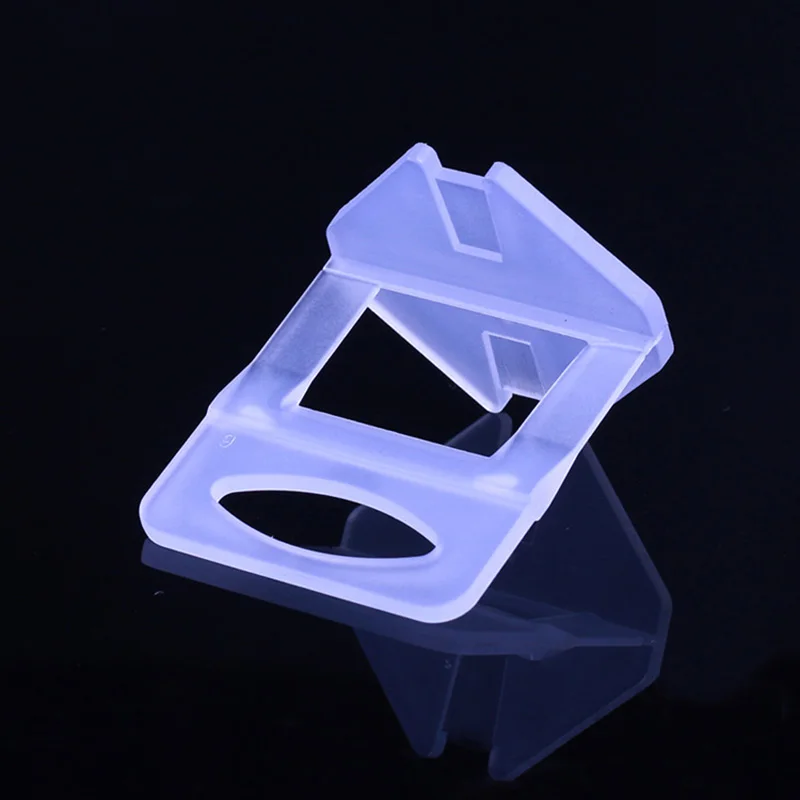 

100pcs Plastic Ceramic Tile Leveling System Clips Plumbers 1mm Gap Wall FloorType Leveling System Tool High Quality