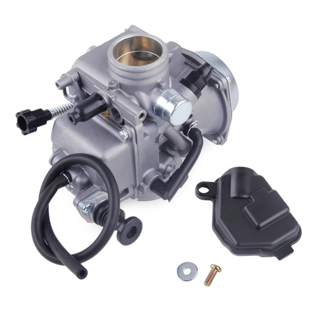 DWCX Motorcycle Metal & Plastic & Rubber Carburetor Cab Kit Set Fit for