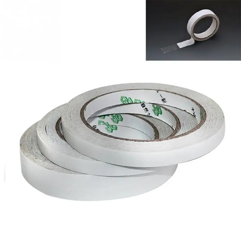 

5/12/24/48mm*12M Double Sided Adhesive Tape Multifunction DIY Hot melt glue strong Sticky Tape Crafts Office electronic Supplies