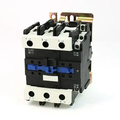 

CJX2-9511 AC Contactor 125A 3 Phase 3-Pole NO 24V 50/60Hz Coil