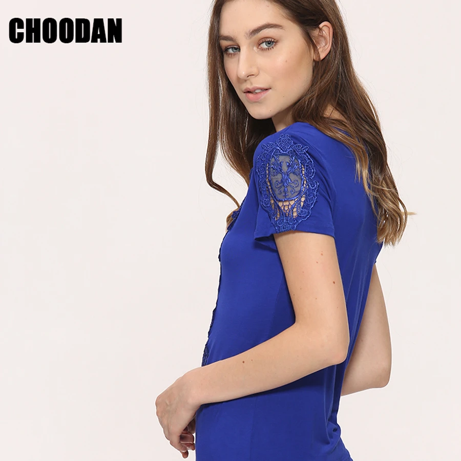 593 lace blouse shirt women  (8)