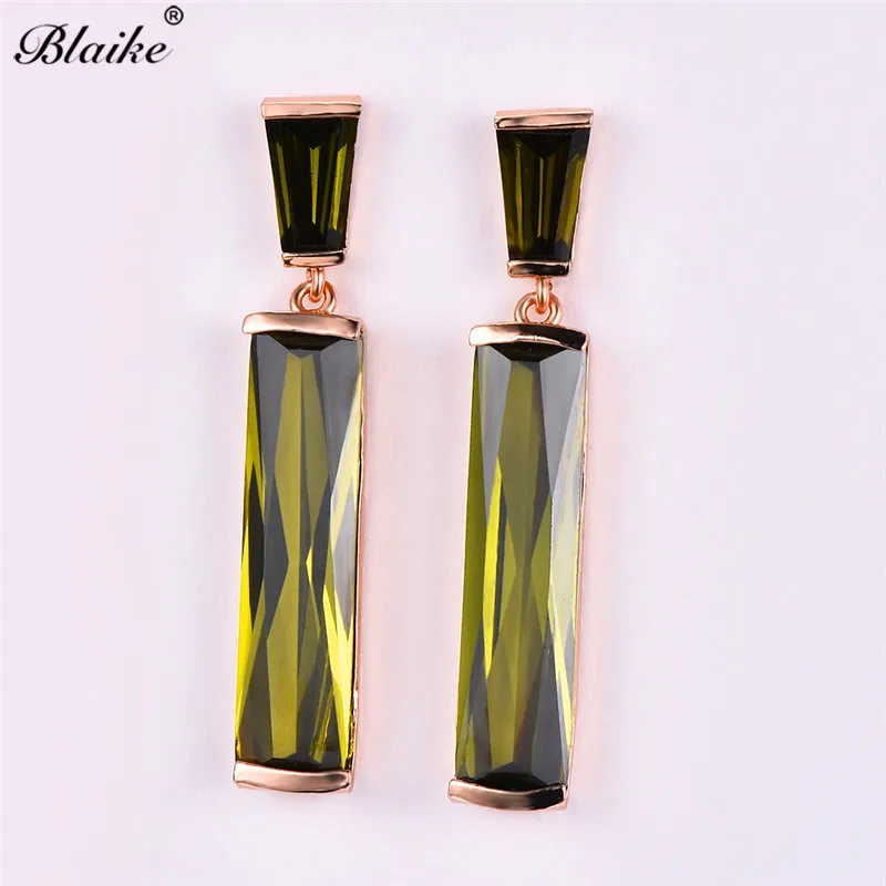 Женские серьги подвески Blaike длинные из