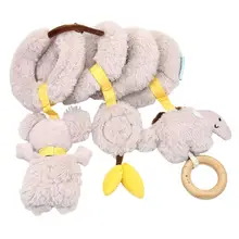 Пазл ранний обучающий плюшевый игрушечный музыкальная кроватка обмотка автомобиля обмотка колокольчик безопасное зеркало