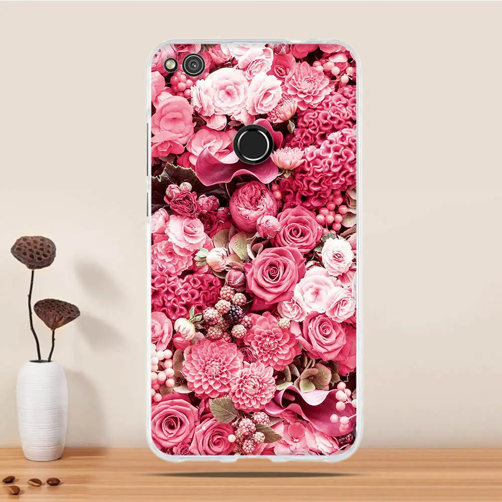 Чехол для Huawei Honor 8 Lite силиконовый чехол P9 2017 из ТПУ P8 Обложка|phone cases|case for huawei p8case |