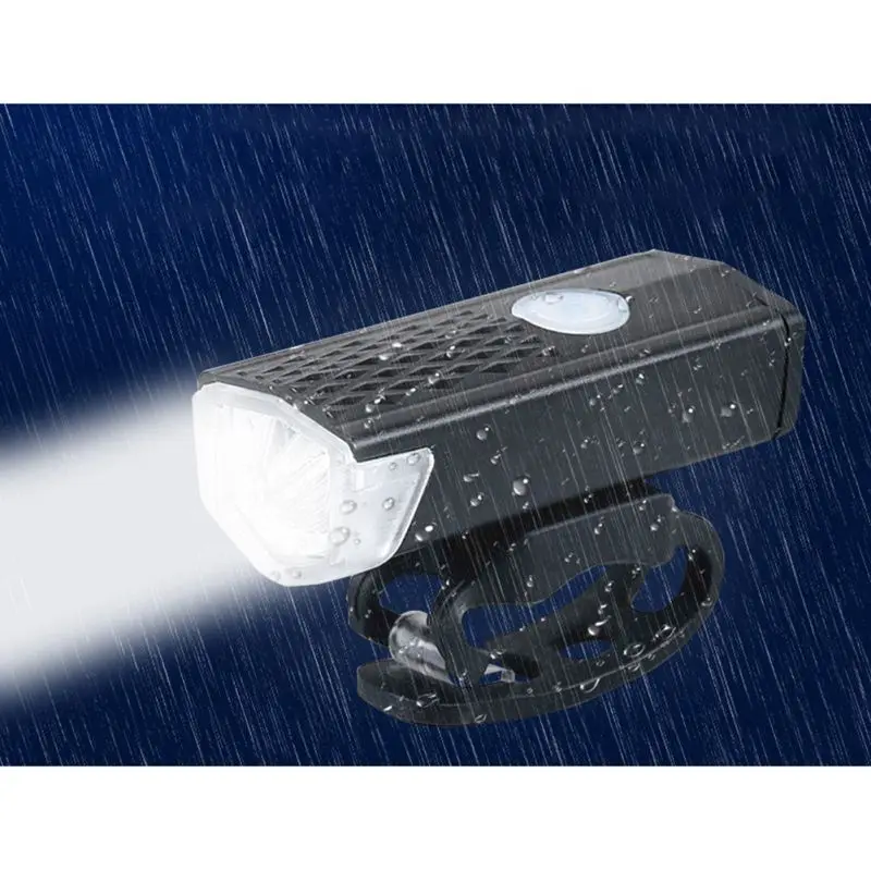 MTB Light RAYPAL 2255 USB Rechargeable Bicycle Headlights Highway Night Riding LED Warning Lights for Safety