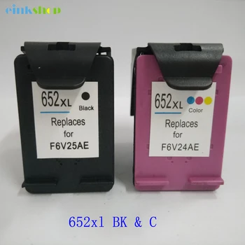 

Einkshop compatible Ink Cartridge replacement for hp 652 652xl Deskjet 1115 1118 2135 2136 2138 3635 3636 4536 4675 printer