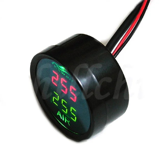 Air suspension shockproof AIR pneumatic shock absorbable pressure gauge