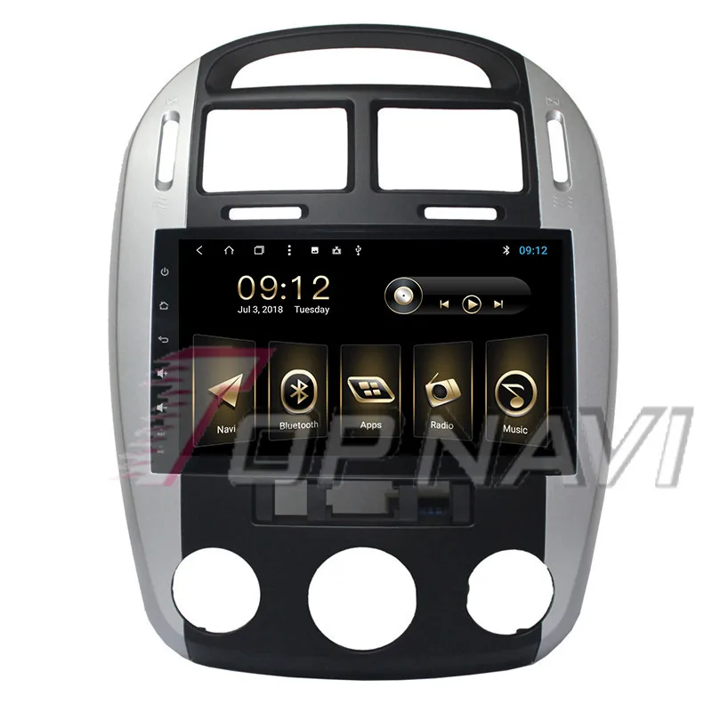 Авто мультимедиа для KIA Cerato 2007 2008 2009 2010 2011 2012 2013 Android 8,1 ''Topnavi автомобиля media Audio плеер