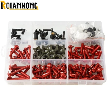 

Universal Motorcycle Aluminium Fairing Bolts Fastener Clips Screw For yamaha yzf r25 yzf yamaha tmax 530 2012 2013-2014