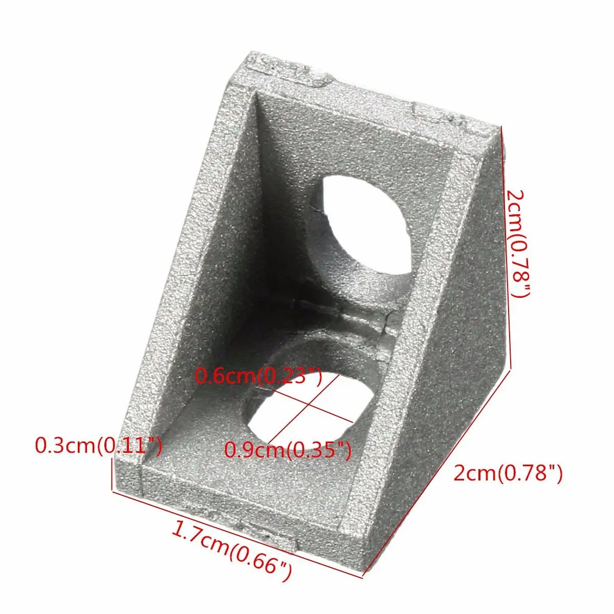10pcs/set AJ20 20x20mm Metal Aluminium Brace Corner Brackets Right Angle Corner Joints L Shape Furniture Fittings 10pcs/set AJ20 20x20mm Metal Aluminium Brace Corner Brackets Right Angle Corner Joints L Shape Furniture Fittings