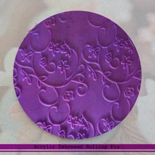 Su001 1 шт. цветочный узор в 3 разных размеров Скалка форма для выпечки торт сахарный поделка инструменты для украшения