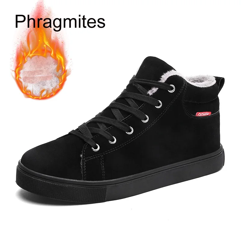 

Phragmites big size 48 women shoes outside anti-slip snow boots winter short plush ankle boots for women unisex snow fur boots