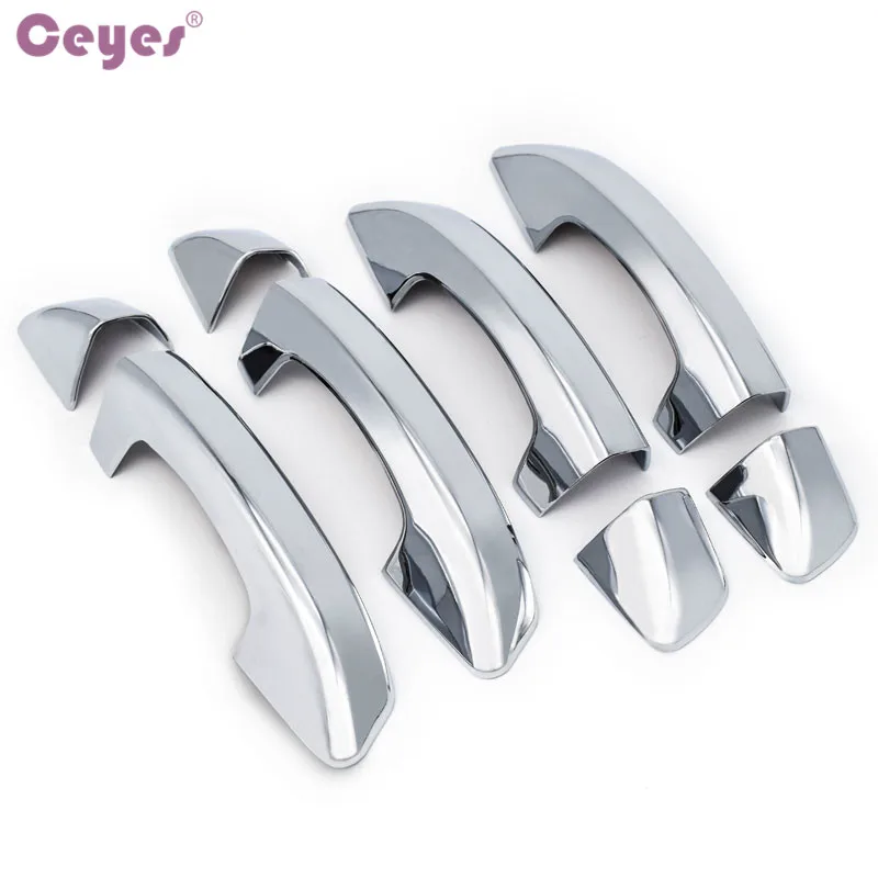 

Ceyes New Chrome Auto Side Door Handle Cover Trim Car Styling Case For Volkswagen VW Passat B6 2011 2012 Car-Styling 8pcs/lot
