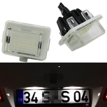 

2pcs Car LED License Plate Light For Benz Benz CL-Class W216 C216 CL550 CL600 CL63 CL65 AMG S-Class W221 S300 S350 S400 S550 S65