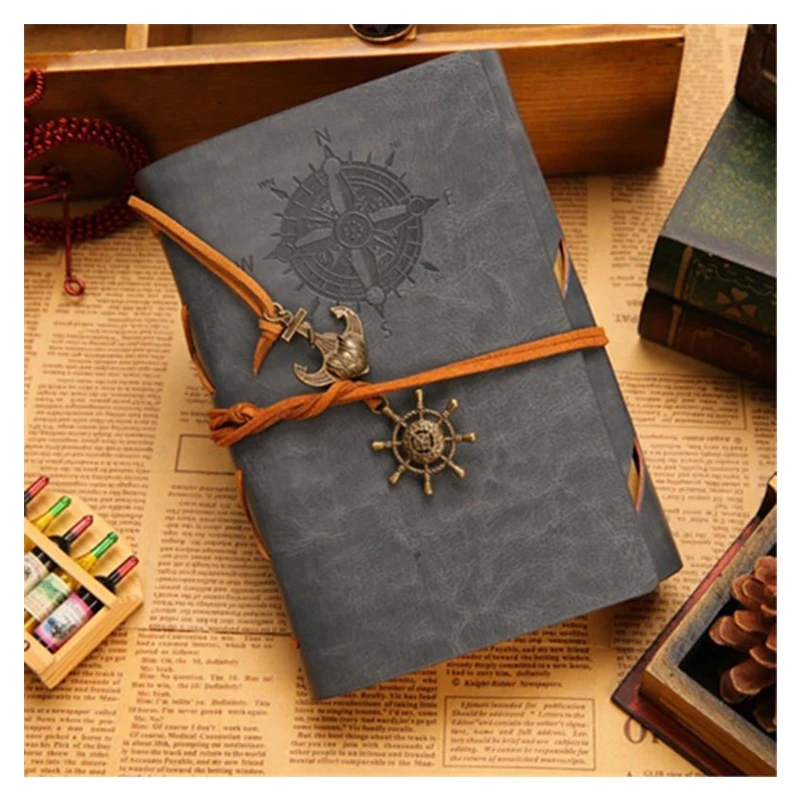 

Retro Personality Notebooks Journal Notepads Ring Binder Diary Notebook