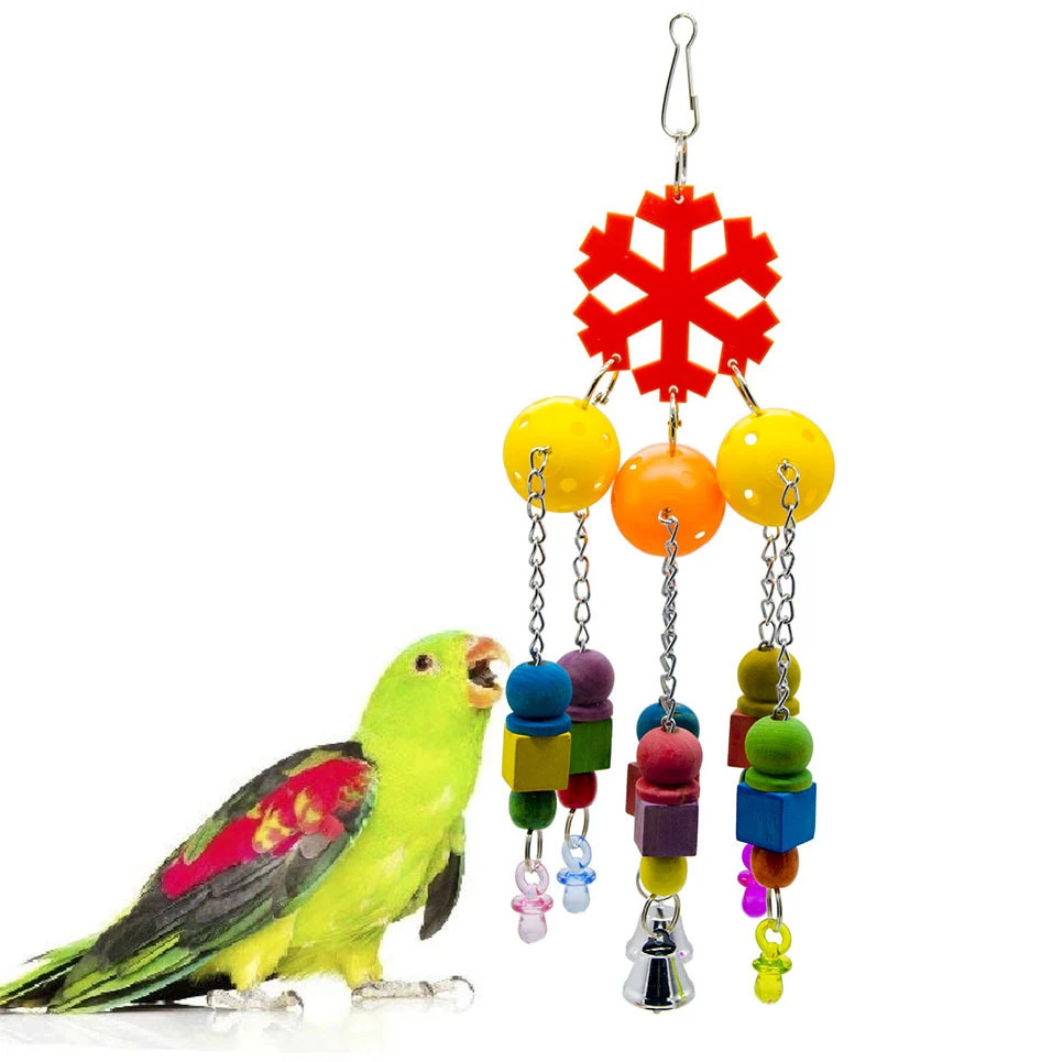 Traumdeutung Bird Toys For Parrot Accessories Bell Conure Stand Budgie