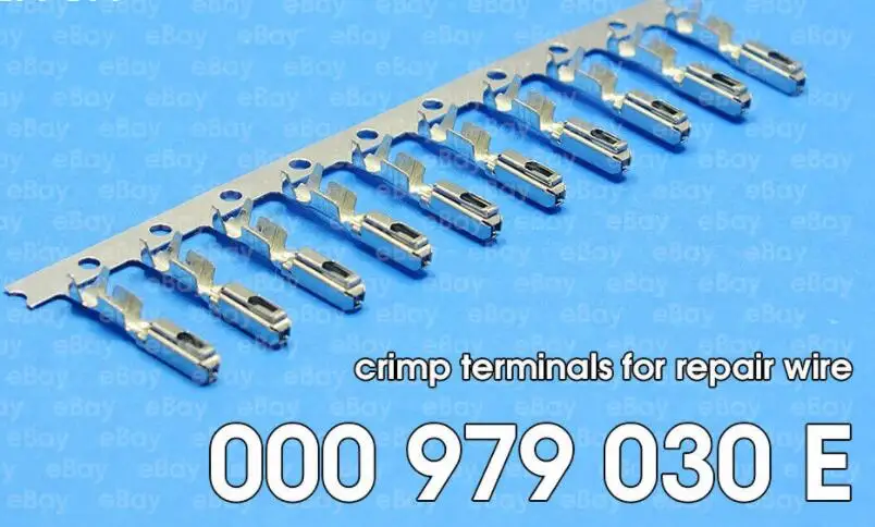 Macroconn Crimp Terminals And Seals For Repair Wire 000979019E (6 Pcs