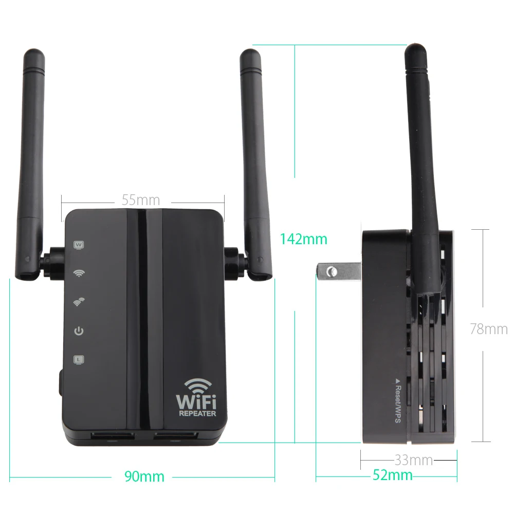 Беспроводной Wi-fi ретранслятор Wi-fi расширитель диапазона 300 Мбит/с усилитель сигнала 802.11N/B/G усилитель Repetidor Wi fi Reapeter аксессуары