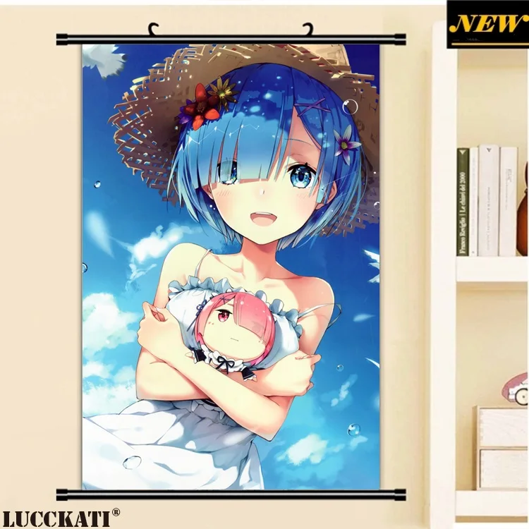 40X60 см Re: Zero Hajimeru Isekai Seikatsu Rezero Rem loli cameltoe мультфильм аниме Настенная картина