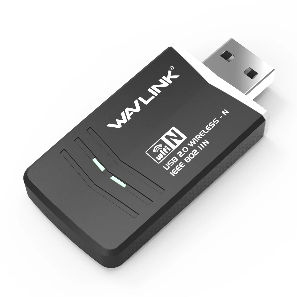 Wavlink N300 беспроводной USB 2,0 WiFi адаптер 300 Мбит/с Мини 2,4G Wifi ключ 802.11N беспроводная сетевая карта Wifi приемник для окна