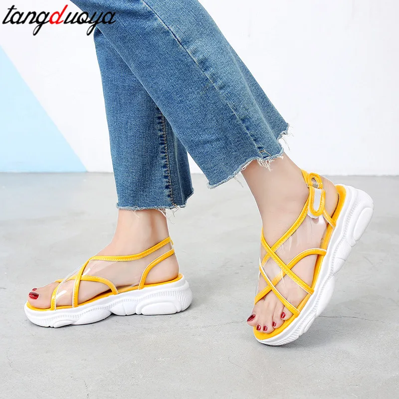 chunky sandals womens shoes platform summer shoes women sandals transparent heel shoes woman 2019 sandalia feminina chunky sandals womens shoes platform summer shoes women sandals transparent heel shoes woman 2019 sandalia feminina