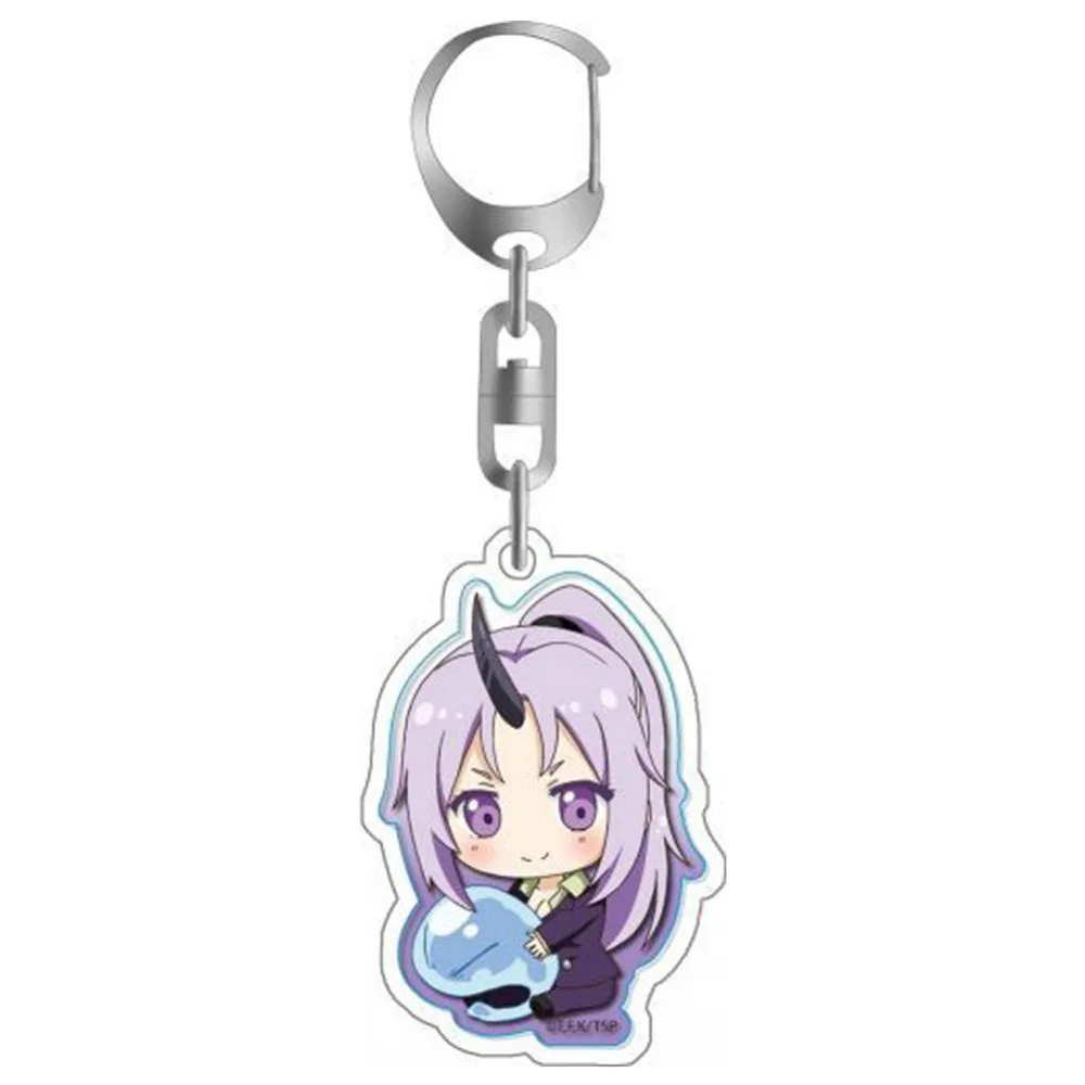 Брелок для ключей Tensei Shitara Slime Datta Ken Shizue Rimuru Аксессуары косплея милый подарок| |