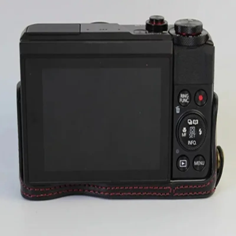 Ocotex Новый чехол для камеры из искусственной кожи с полукорпусом Canon Powershort G7X II 2 Mark
