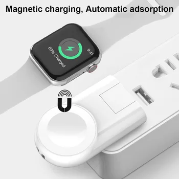 

Portable Wireless Charger for Apple Watch Charger 4/3/2/1 Series Original Wireless Magnetic Charging Fast USB Charger