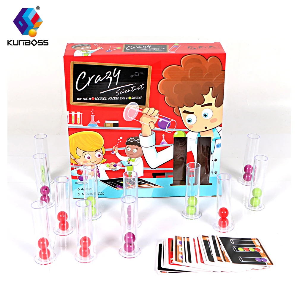 18 Nouvelle Tige Savant Fou Jeu De Societe Tube A Essai Ensemble La Pensee Logique Jeu Pour Enfants Bebes Calculer Competence Formation Jeu Aliexpress