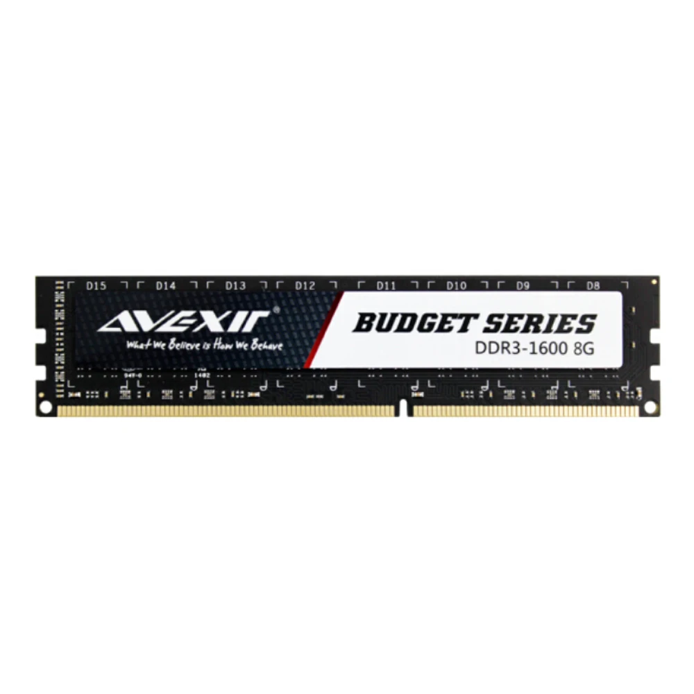 Оперативная память AVEXIR DDR3 4 ГБ/8 ГБ Частота Памяти 1333/1600 МГц 1 5 В Тип интерфейса