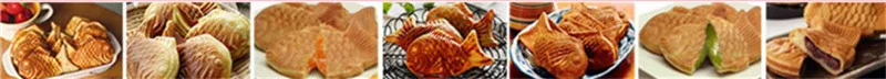 Jamielin Коммерческая антипригарная 6 форм тайяки Железная машина Корея Вафля в виде рыб устройство для приготовления Рожков