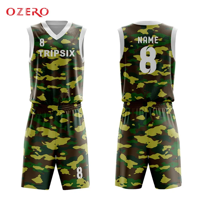 camo jerseys basketball