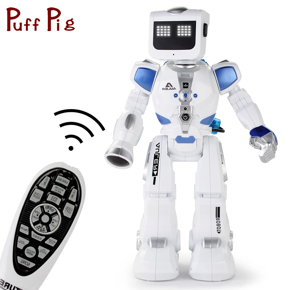 

Water Driving Dancing RC Robot With English Music Intelligent Remote Control Action Figures Toys For Children Kids Birthday Gift