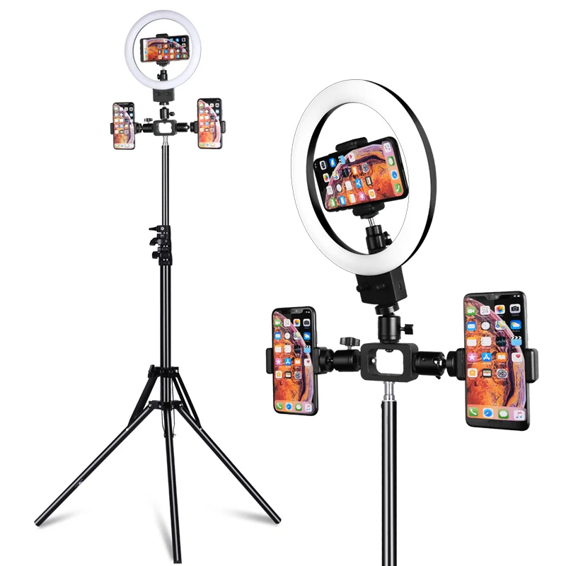

9 Inch LED Selfie Ring Light 10W 3200-5600k Studio Photography Photo Fill Ring Light with Tripod for iphone Smartphone Makeup