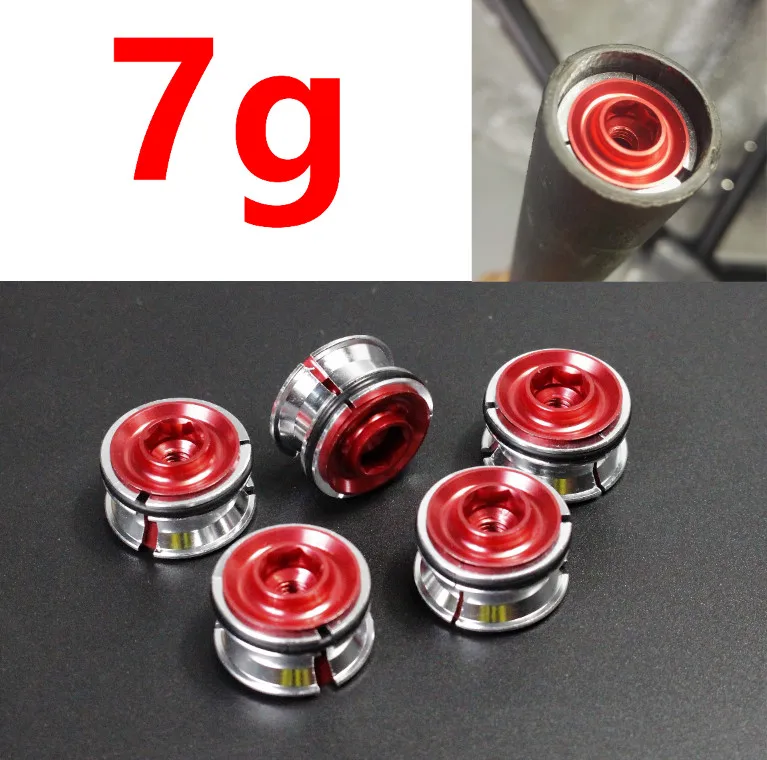 

Carbon Fiber Front Fork Hanging Heart Bicycle Headset Expansion Lock Core Screw lightweight 7g