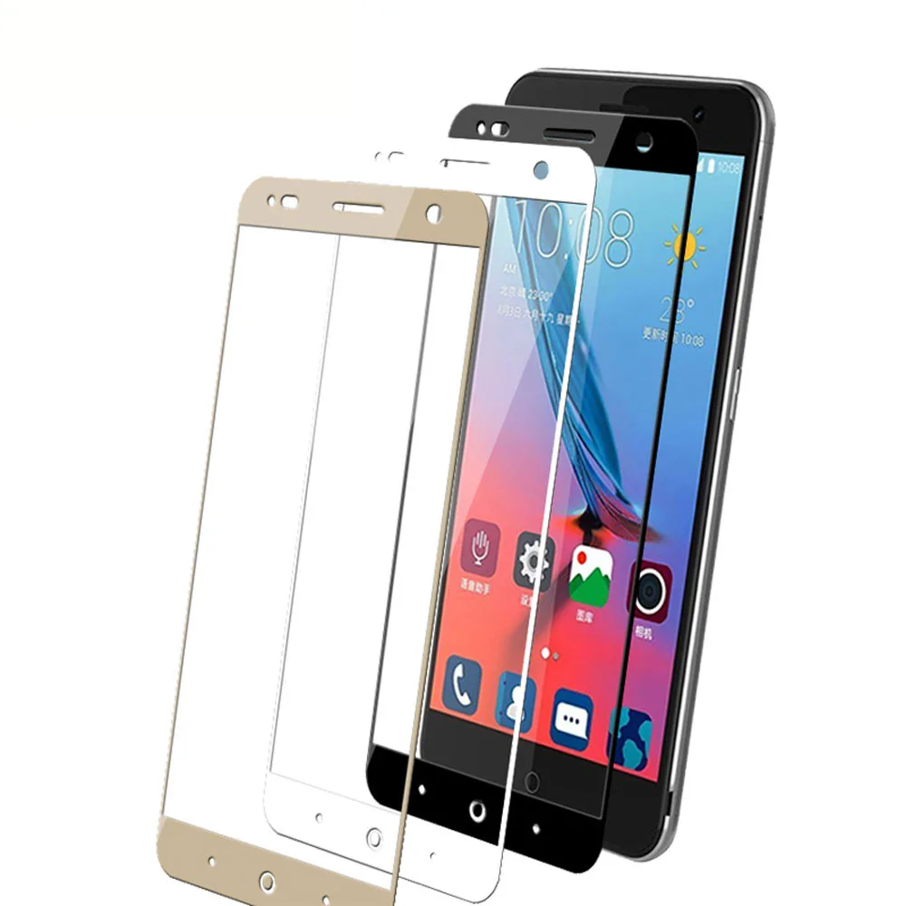 Закаленное стекло с полным покрытием для ZTE Blade V7 Plus Защитная пленка экрана