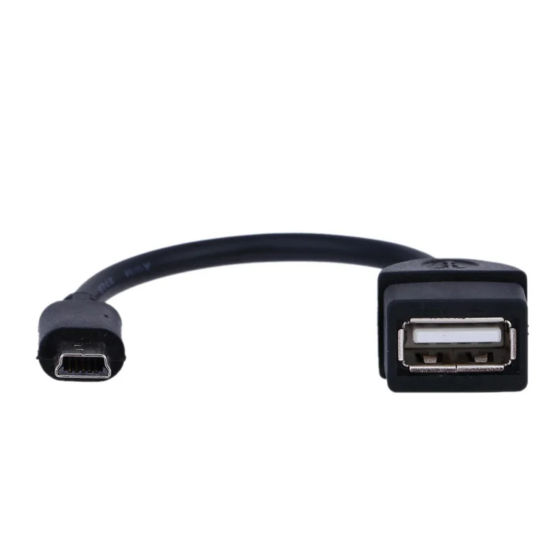 

Portable Car OTG Data Cable Mini USB 2.0 Car Audio U Disk OTG Cable USB Flash Drive Disk OTG Cable For MP3 MP4 Smart Phone