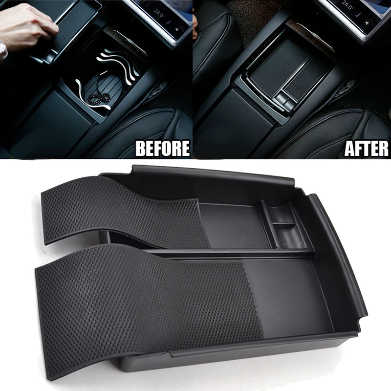 

Universal For 2016-2018 Tesla Model X/S Organizer Tray Tray Box Parts New