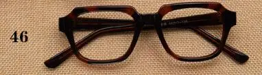 Размеры 46/48/50/52/54/58 ретро украшения близорукость очки оправа Пресбиопия пустые очки оправа без линз - Цвет оправы: Size 46