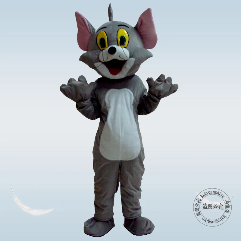 Профессиональный дешевый том Кот и Джерри мышь взрослый Размер талисман костюмы для детей