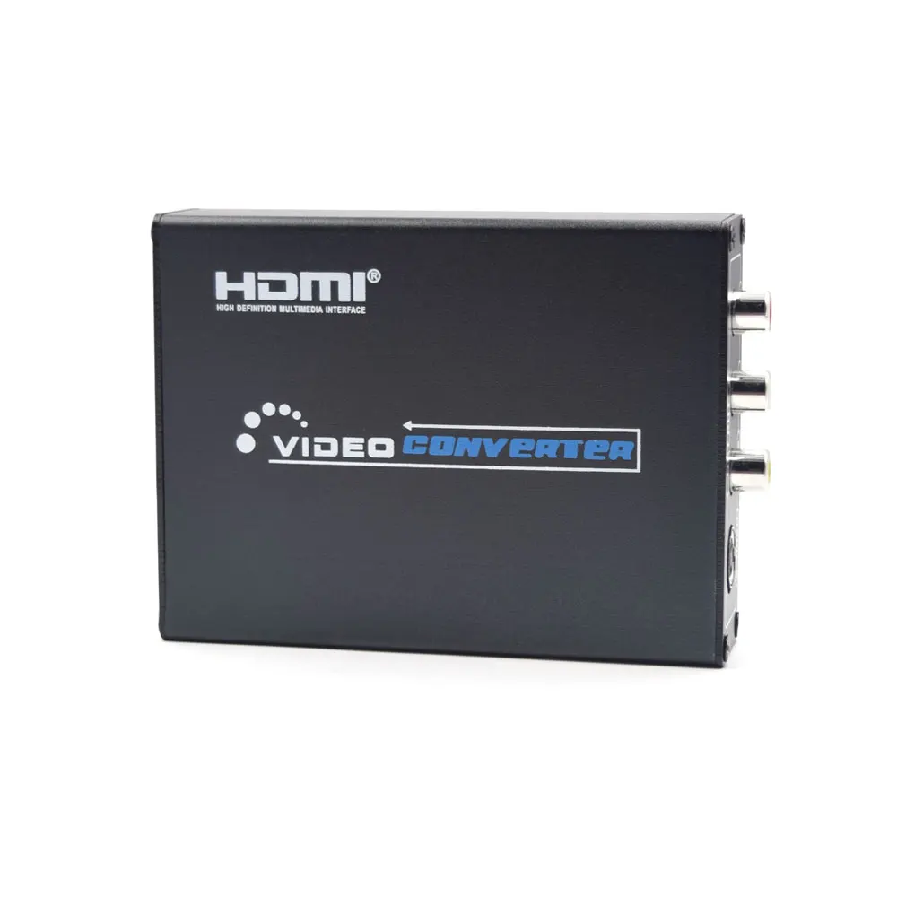 YUNZUO HDMI to CVBS/S-Video Converter 1080P Support PAL/NTSC HDMI to AV Audio L/R Convert Adapter Box for Analog TV VHS VCR DVD YUNZUO HDMI to CVBS/S-Video Converter 1080P Support PAL/NTSC HDMI to AV Audio L/R Convert Adapter Box for Analog TV VHS VCR DVD
