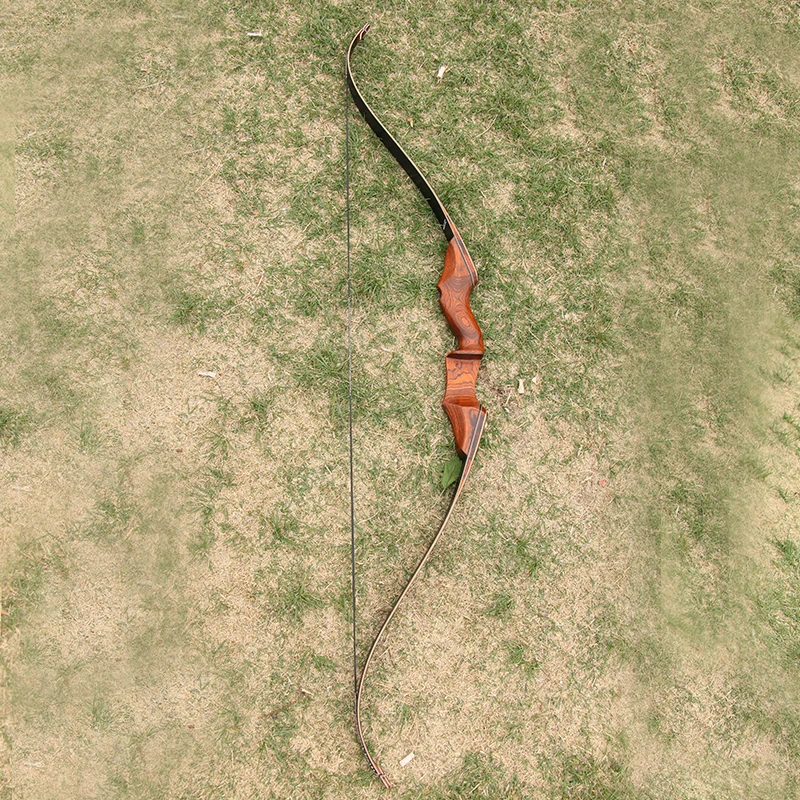 Popular Laminated Wooden Bow Archery Hunting Recurve Bow 60lbs Take